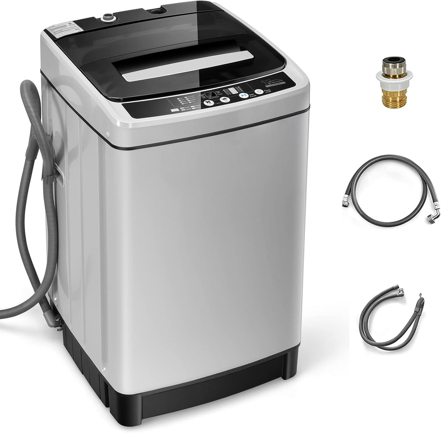Giantex 2-in-1 Portable Washer: 11lbs Capacity, Energy Efficient