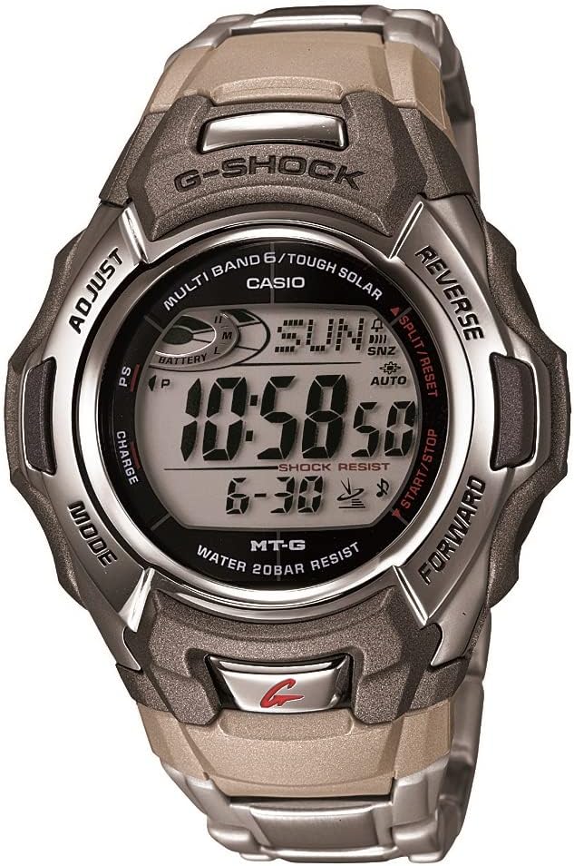 Casio G-Shock Solar Stainless Steel Watch