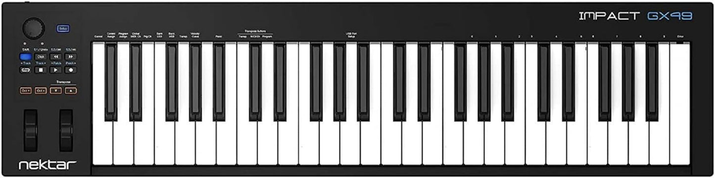 Nektar Impact GX49 USB MIDI Controller Keyboard Review