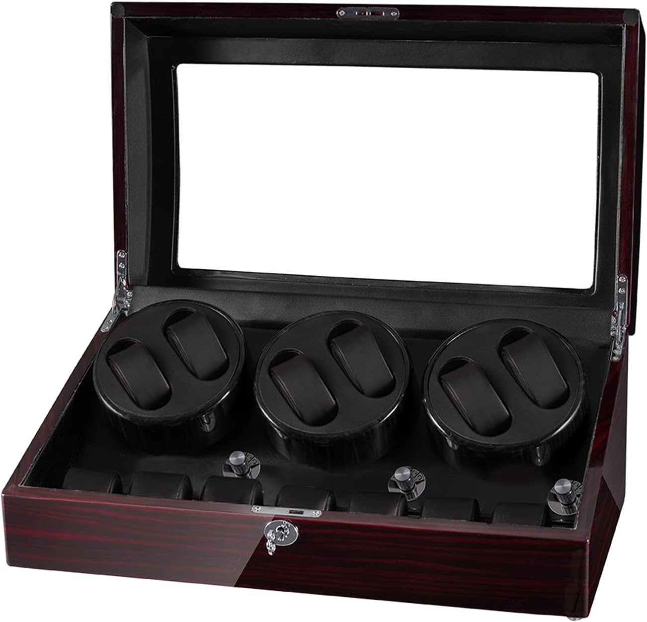 JQUEEN Watch Winder: 6 Rotations, 7 Storages