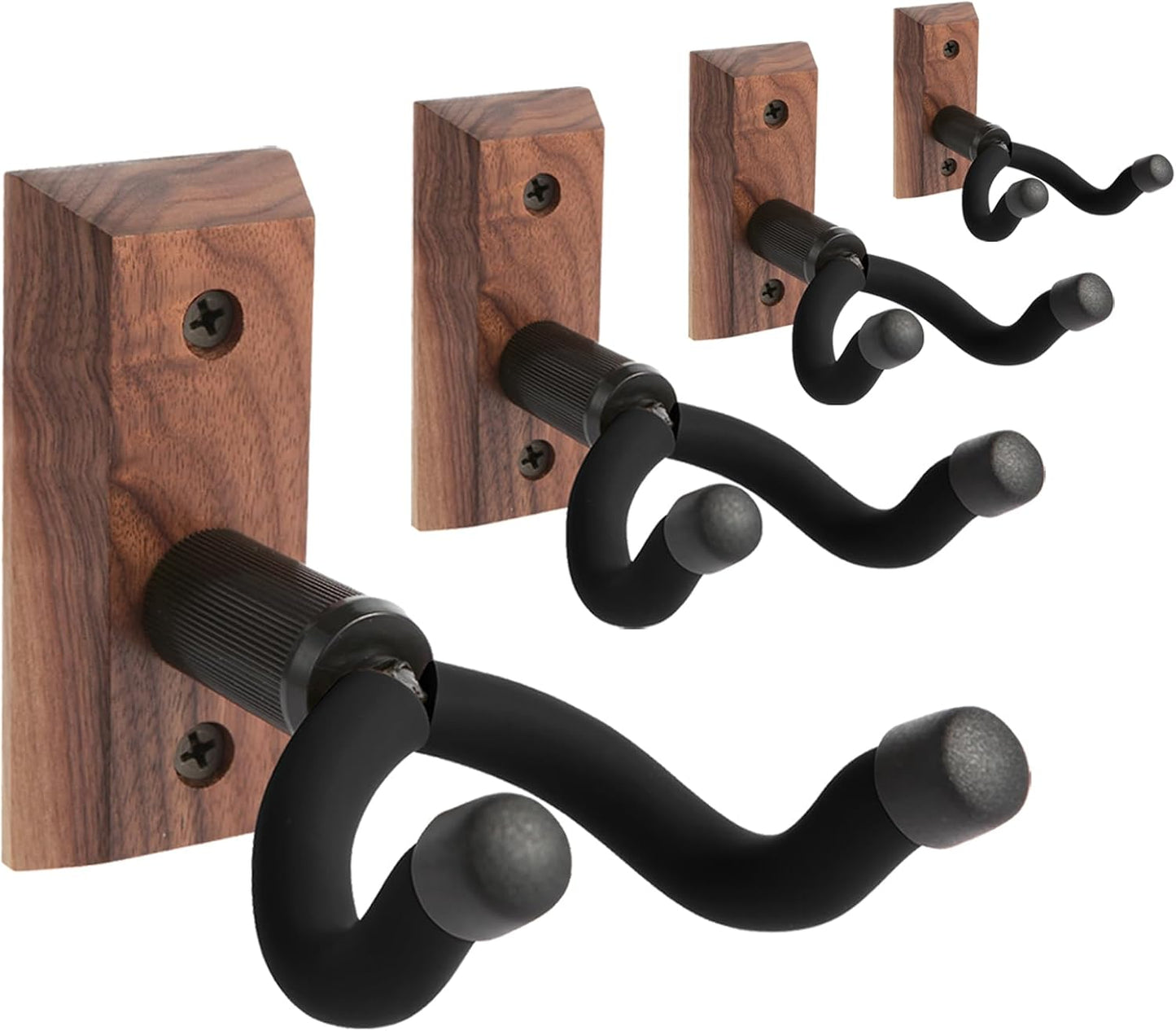 VEINTICO Guitar Wall Mounts 4 Pack - Securely Showcase Your Instruments!