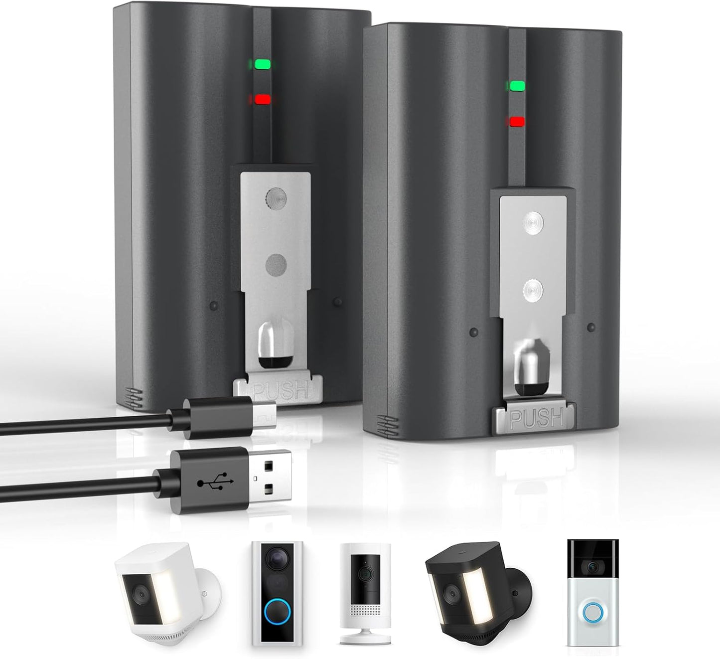 Extended Power Duo for Ring Devices - 7200mAh