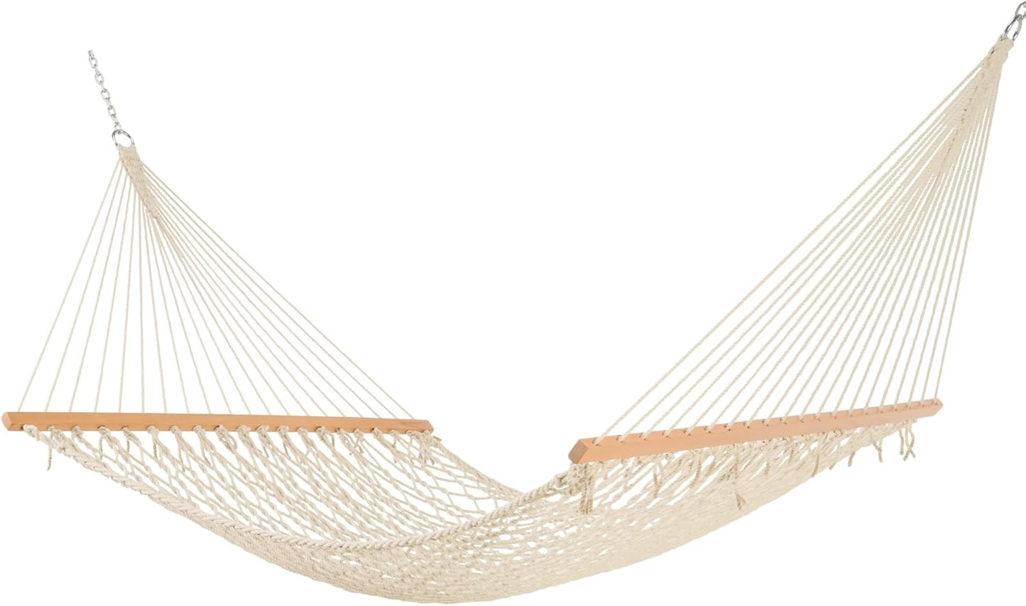 Castaway Living 13 ft Double Traditional Cotton Rope Hammock