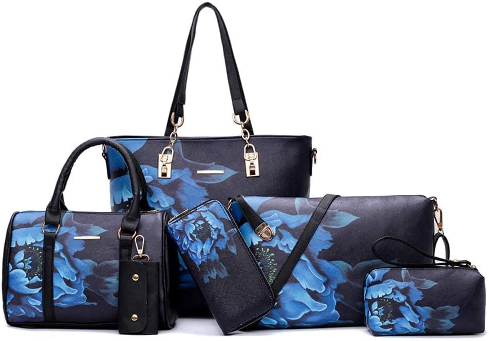 2E-youth Floral Handbags Set: Stylish and Versatile Tote Bags