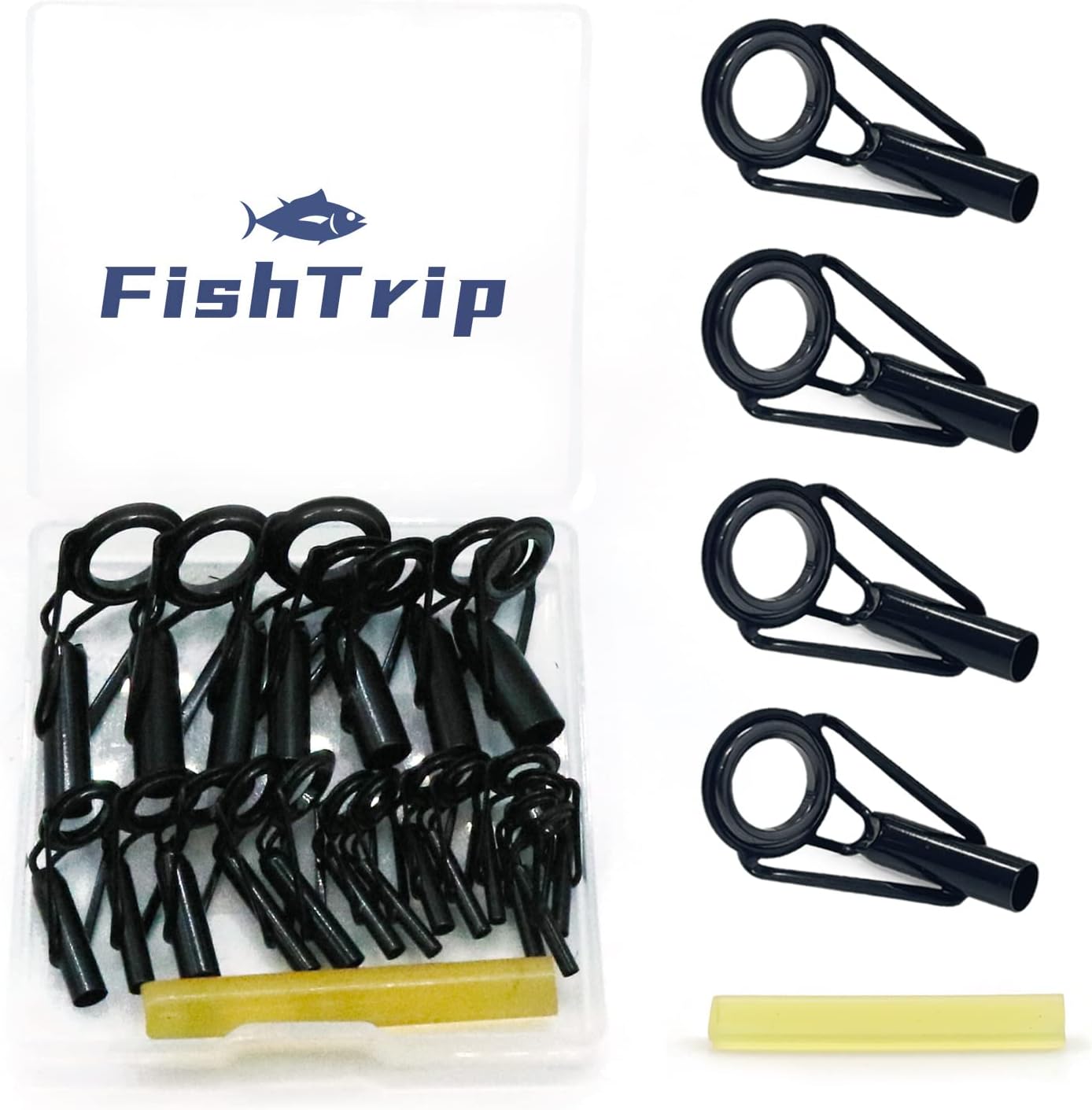 FishTrip Stainless Steel Rod Tip Repair Kit