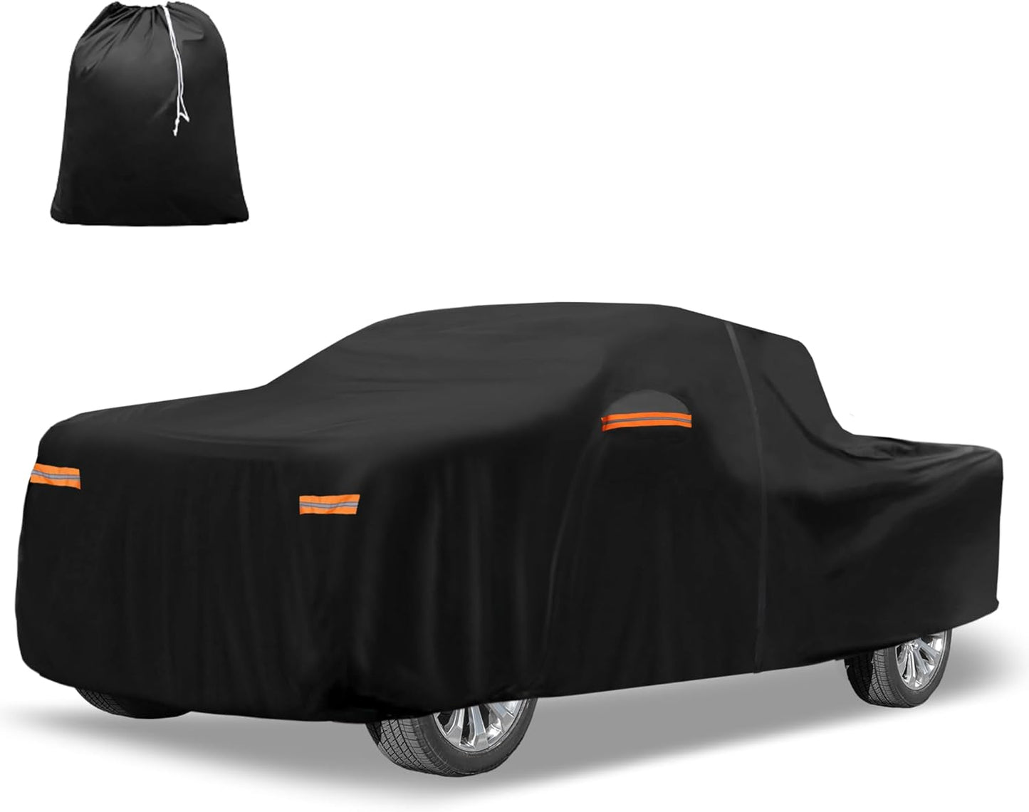 X AUTOHAUX Car Cover for Chevrolet Silverado Crew Cab 2000-2018