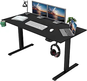 OUTFINE Heavy Duty Dual Motor Height Adjustable Standing Desk