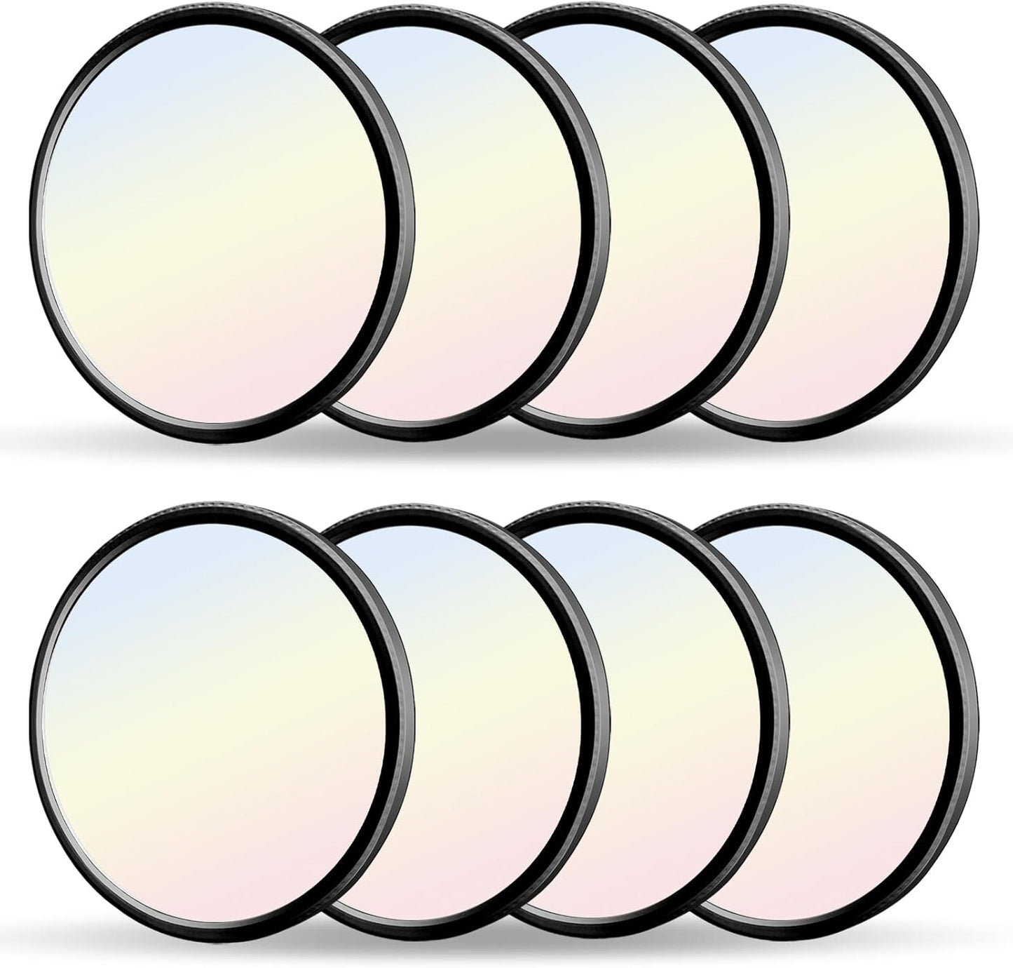 3200lm LED Flush Mount Ceiling Light 12 Inch, 8 Pack for Home