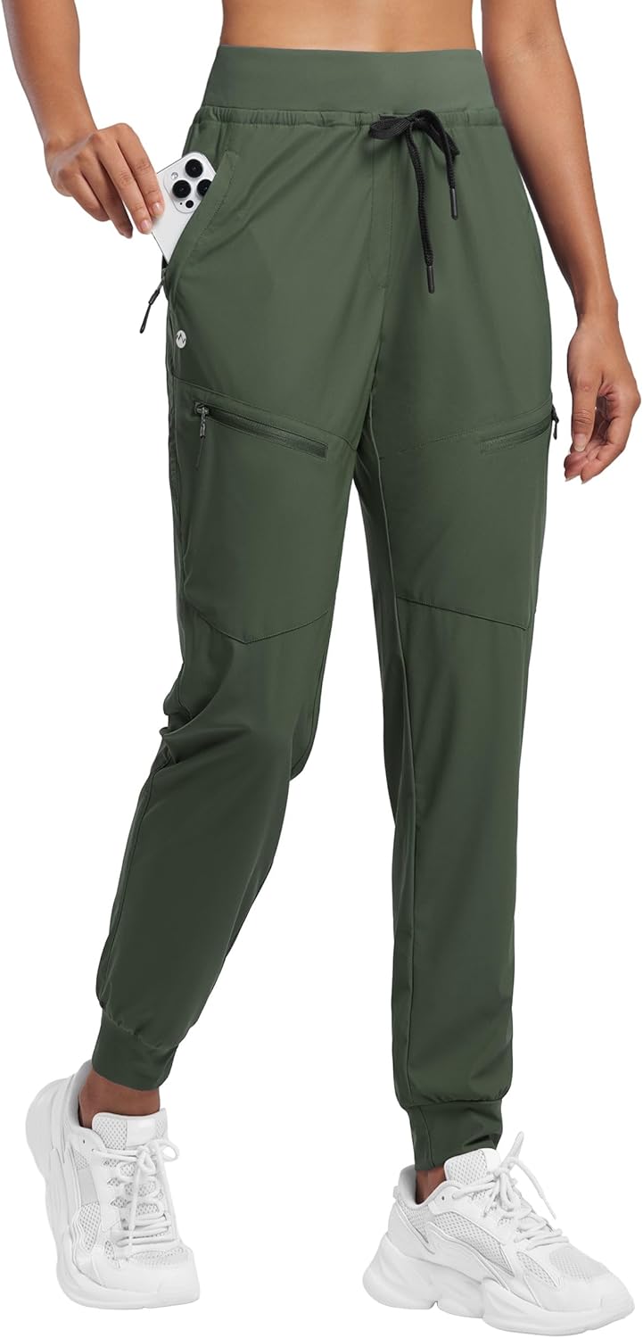 Willit Women's Joggers Lightweight Hiking Pants for Active Lifestyle