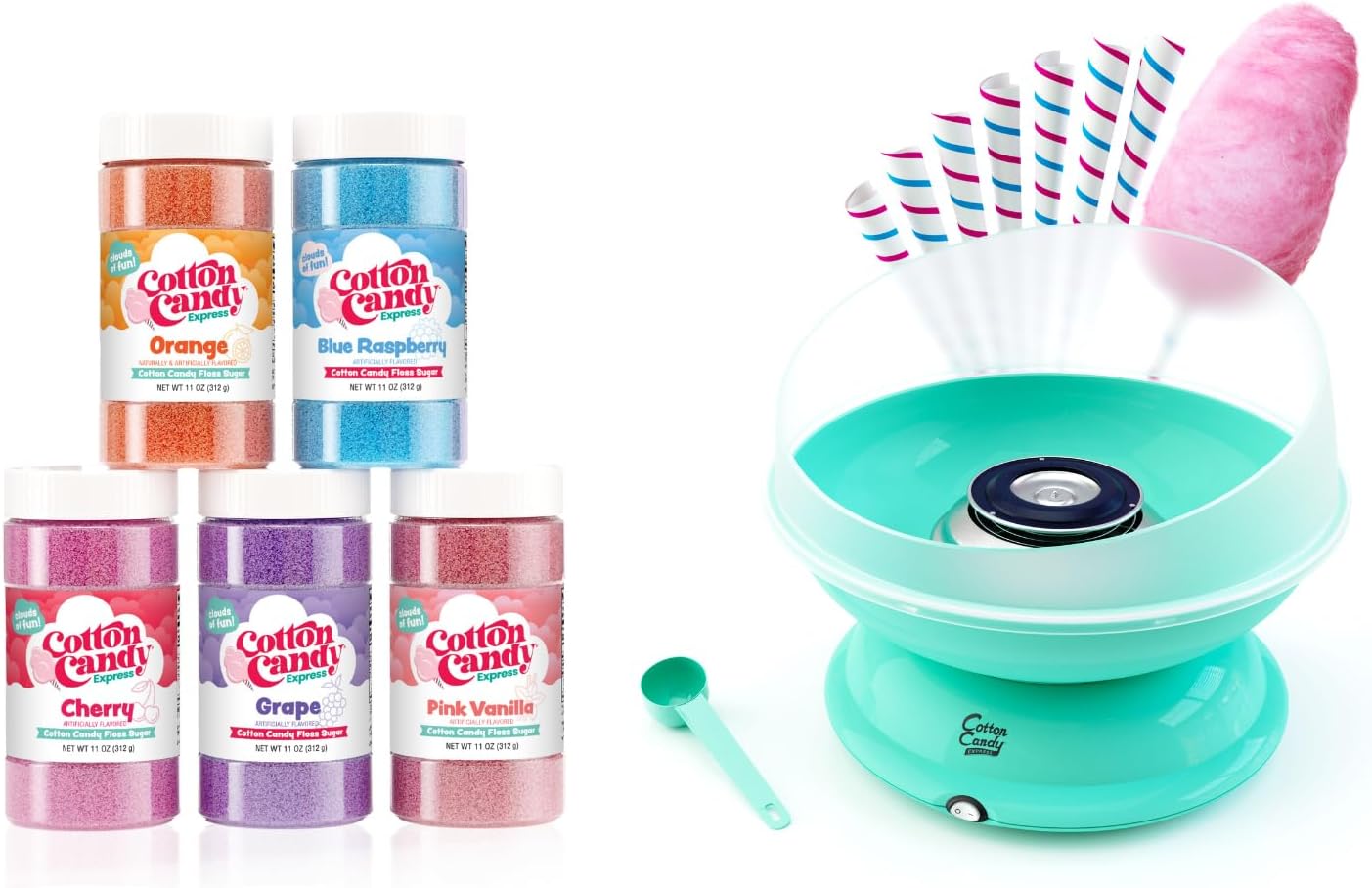 Cotton Candy Express BB1000-S Cotton Candy Machine for Fun Treats