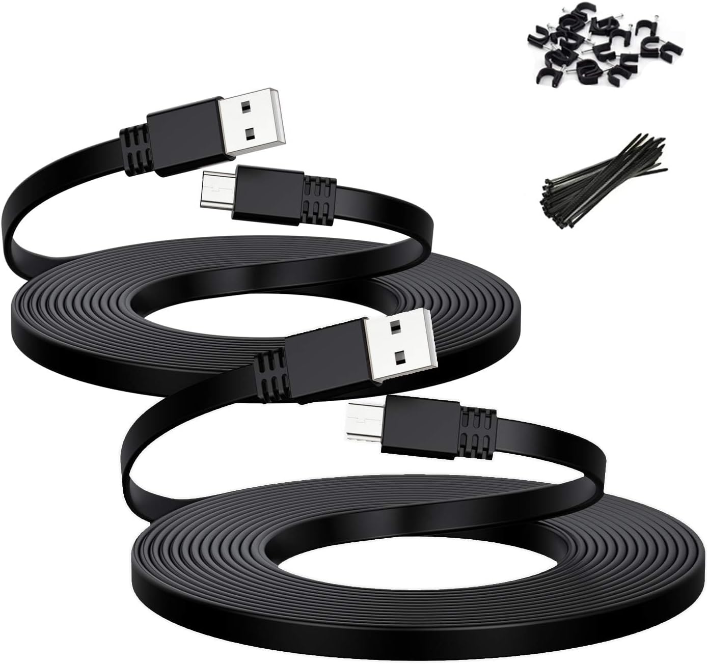 Long Range Outdoor Charging: Itramax Micro USB 40 FT (2 Pack)