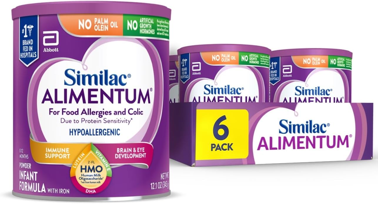 Similac Alimentum Hypoallergenic Infant Formula for Colic Relief