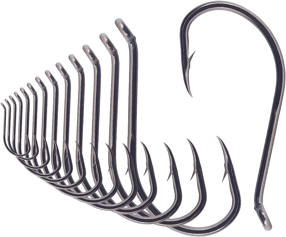 XFISHMAN Octopus Beak Circle Hooks - 100/50 Pack