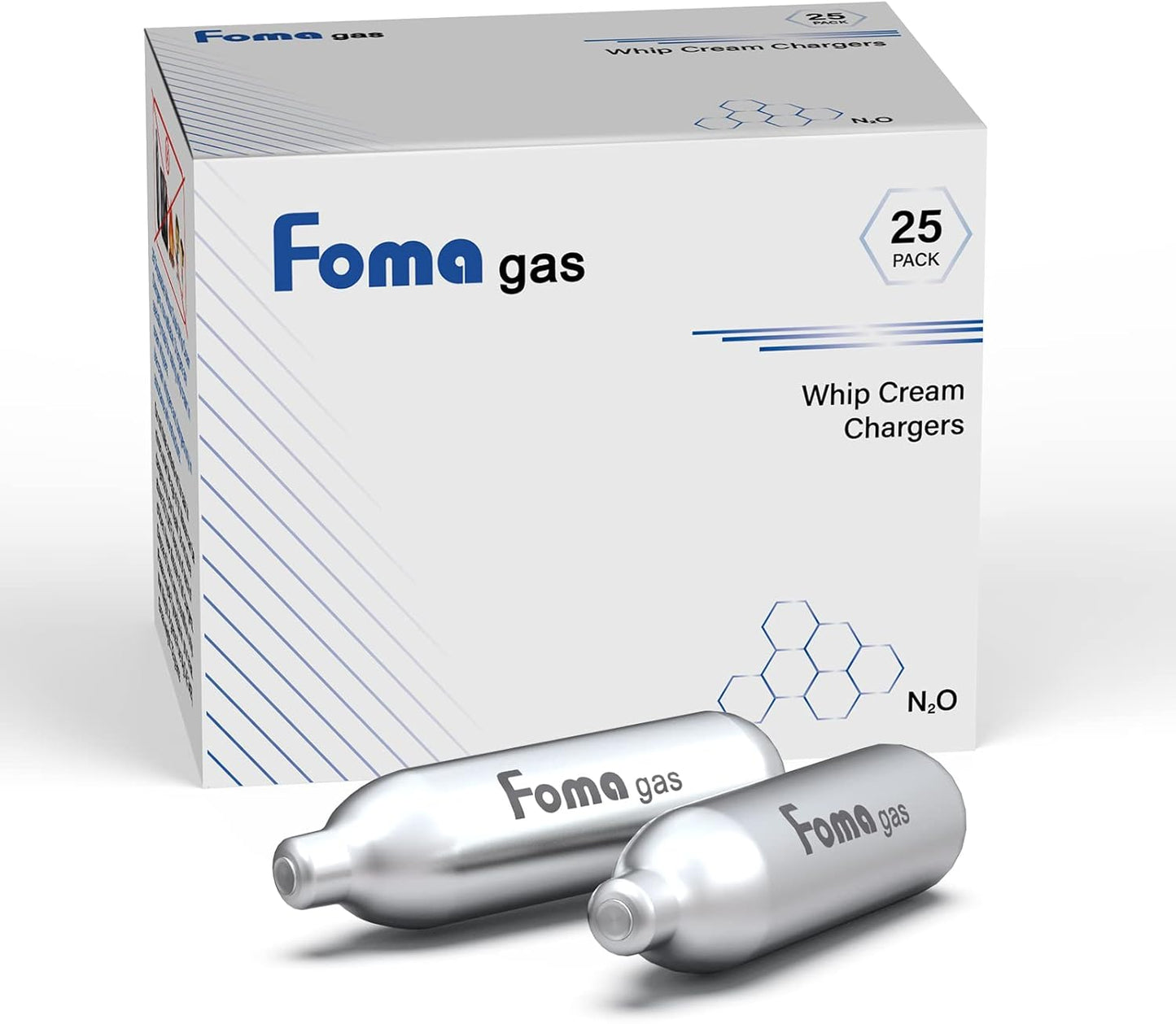 Blue Flag 8g Cream Chargers - 150 Pack for Whipped Perfection!
