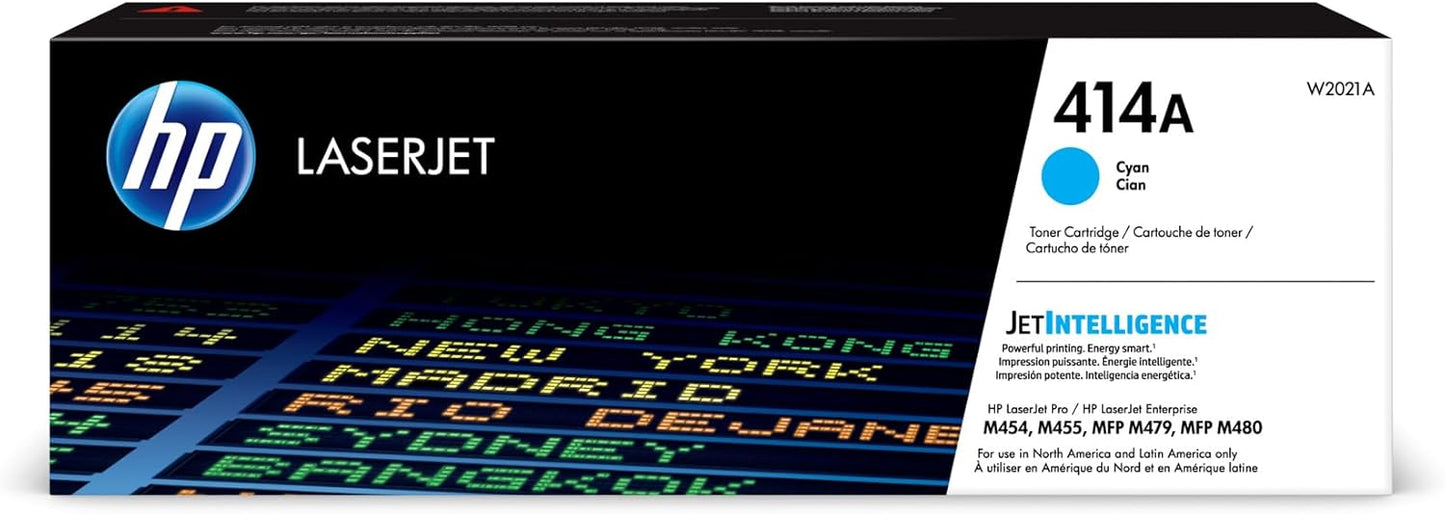 Vibrant Cyan Toner | HP Compatible | LaserJet Series | W2021A