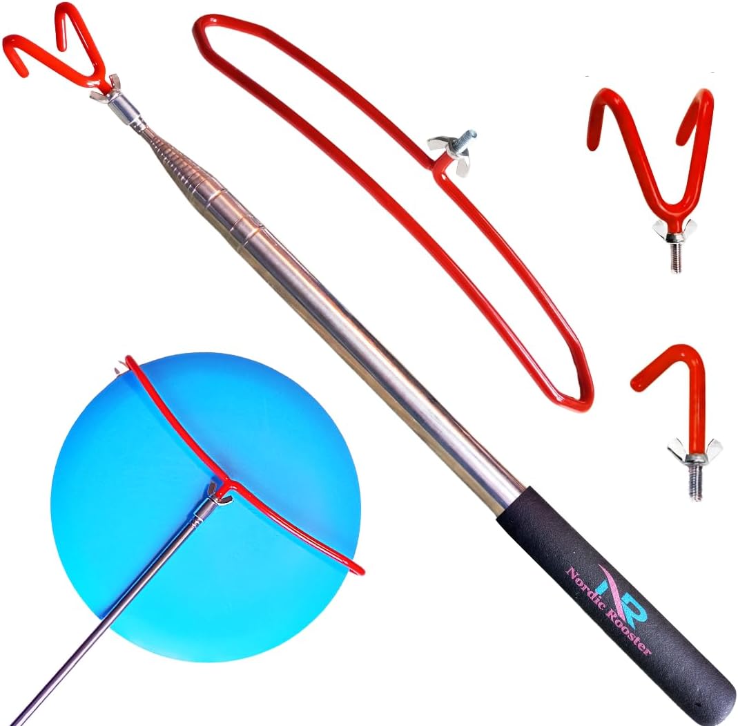 16ft Telescopic Disc Golf Retriever - No More Lost Throws!