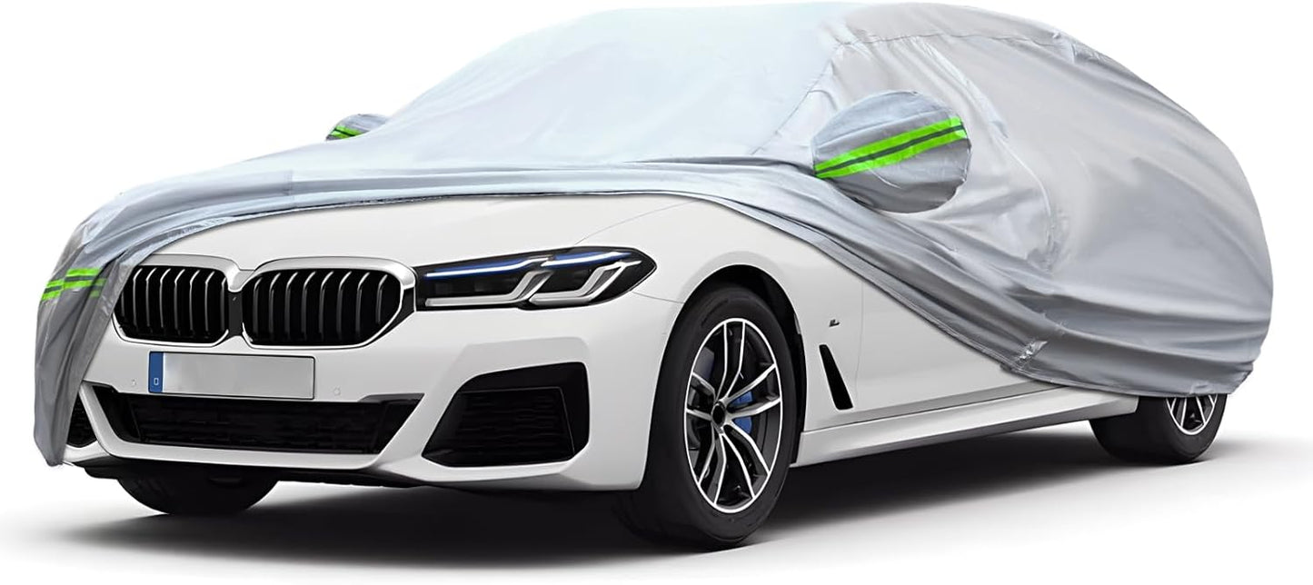 KEYOOG 6-layer Full Car Cover for All-Weather Protection