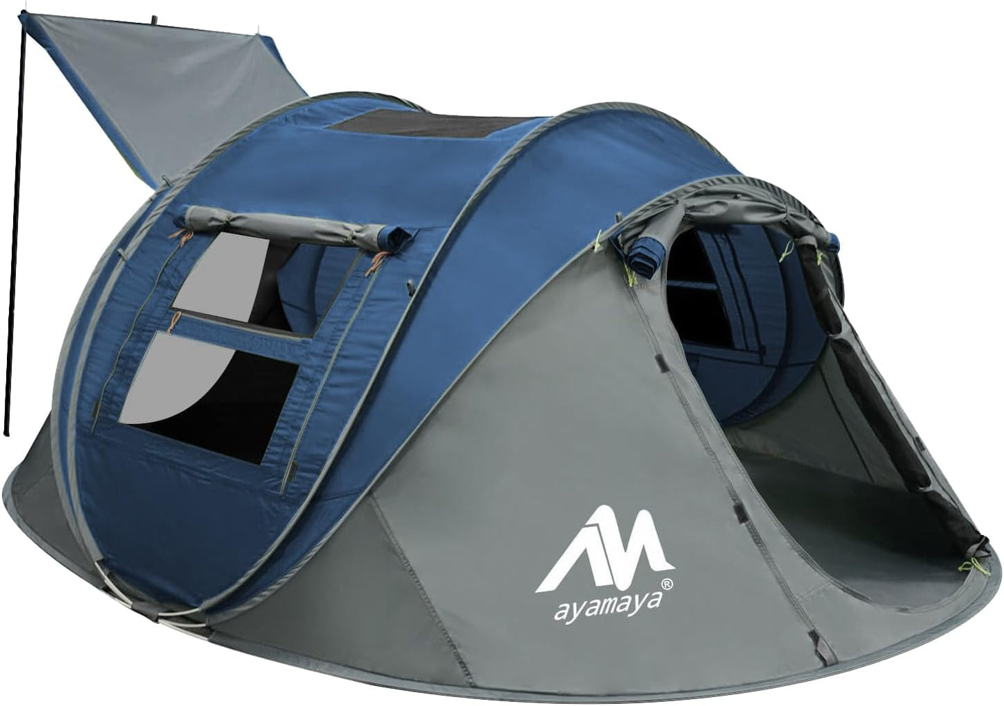 4 Person Pop Up Tents for Camping - AYAMAYA Waterproof Instant