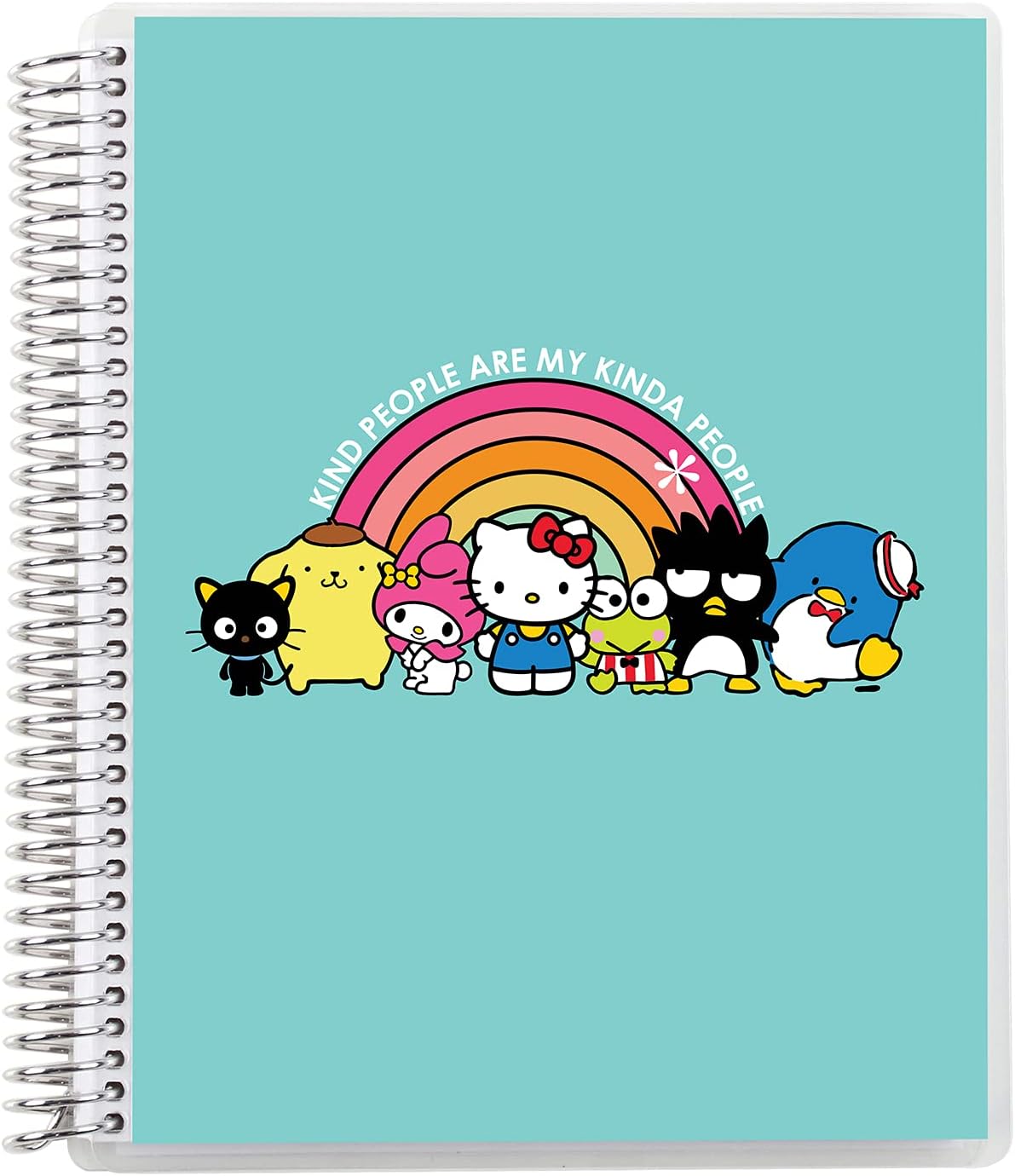 Hello Kitty Productivity Notebook - 160 Pages, Stickers Included