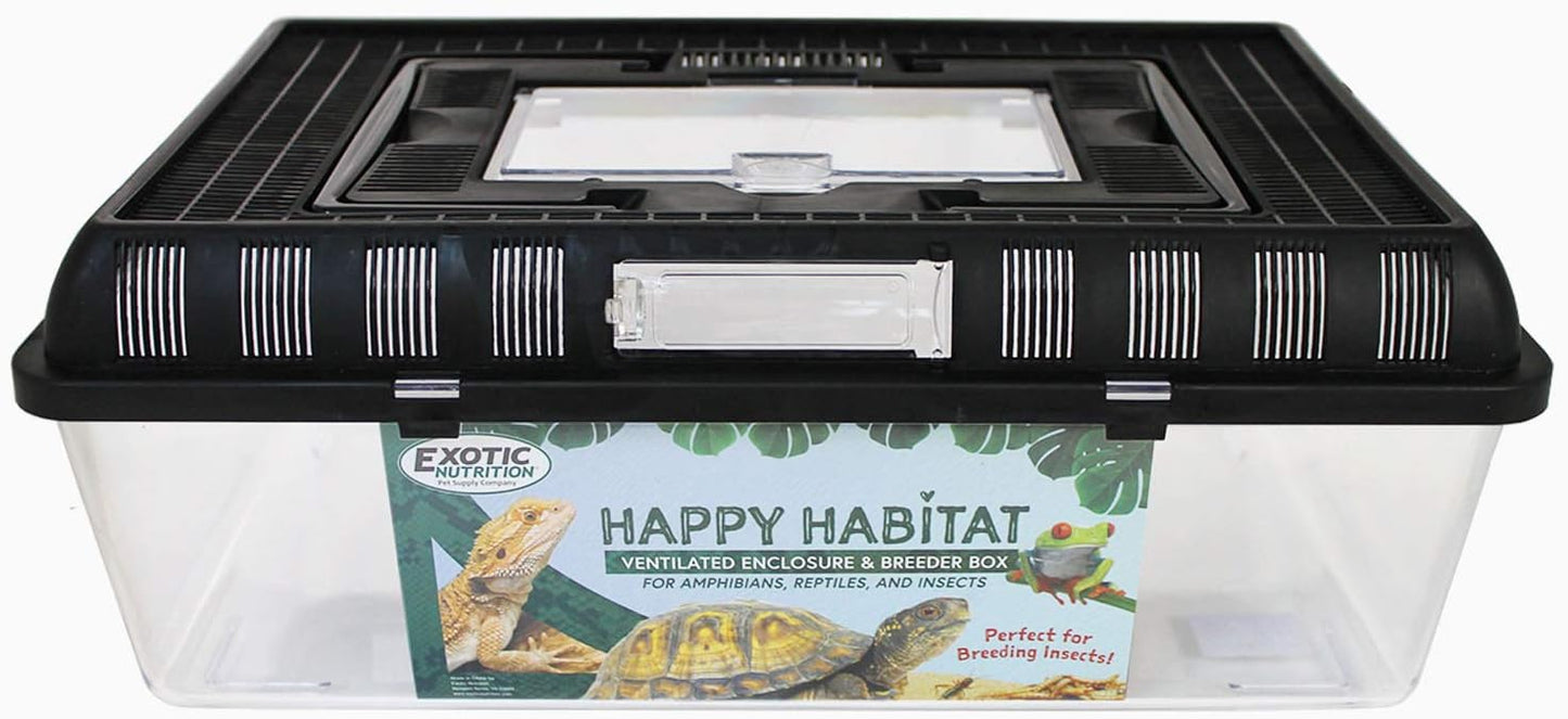 Happy Habitat Ventilated Enclosure for Reptiles and Small Pets