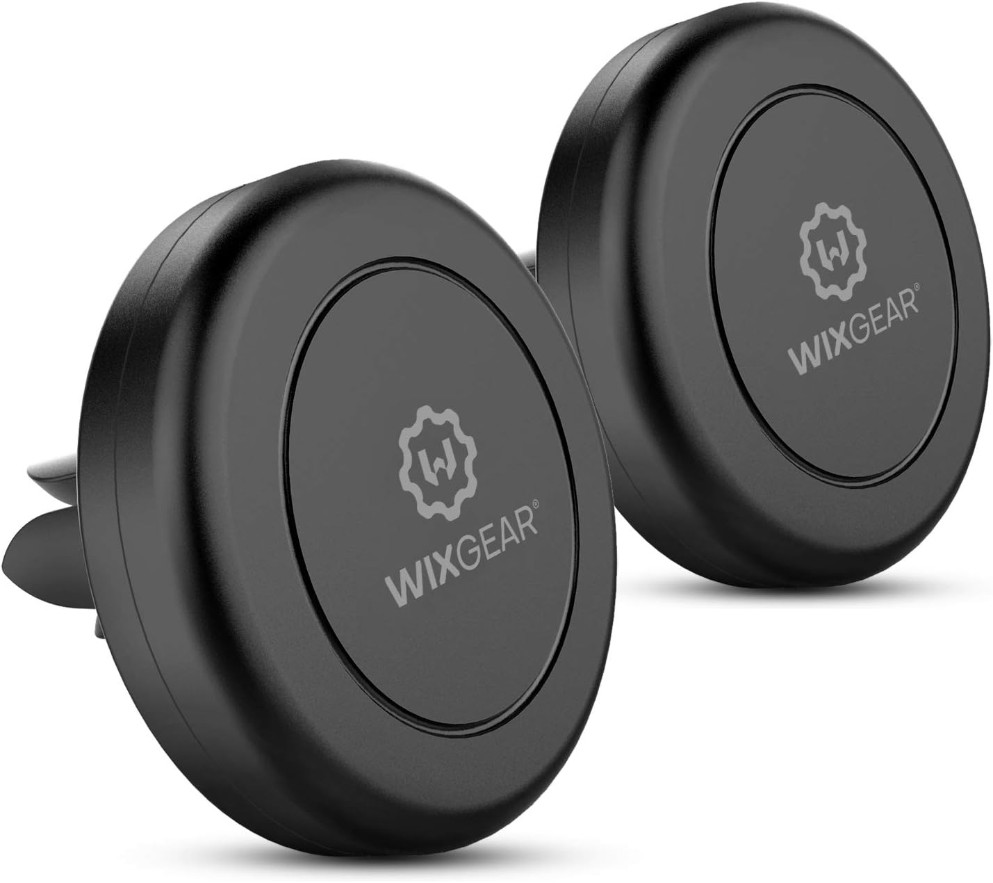 WixGear Magnetic Phone Holder 2 Pack - Secure Car Mount