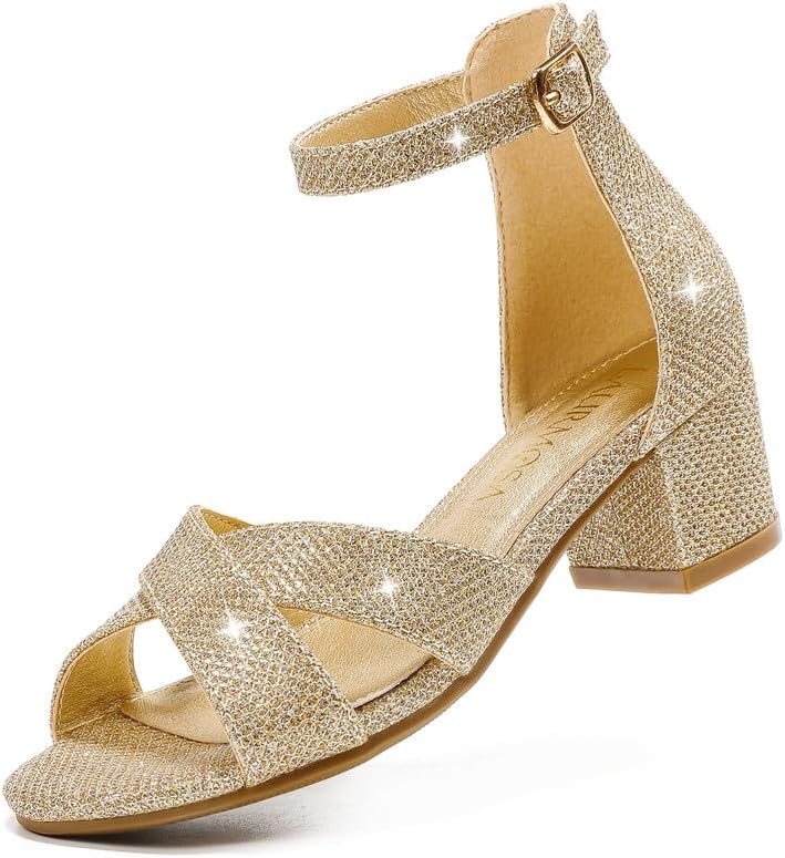 High Heels for Kids Sandals Dress Shoes for Girls Parties