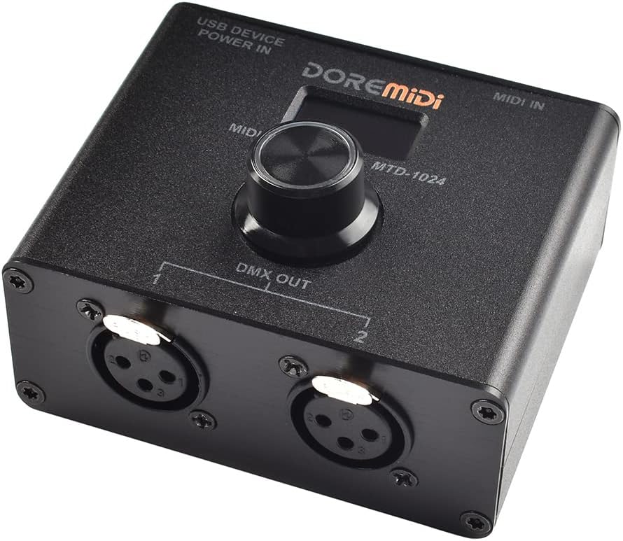 MIDI To DMX Controller DOREMiDi for Lighting Control