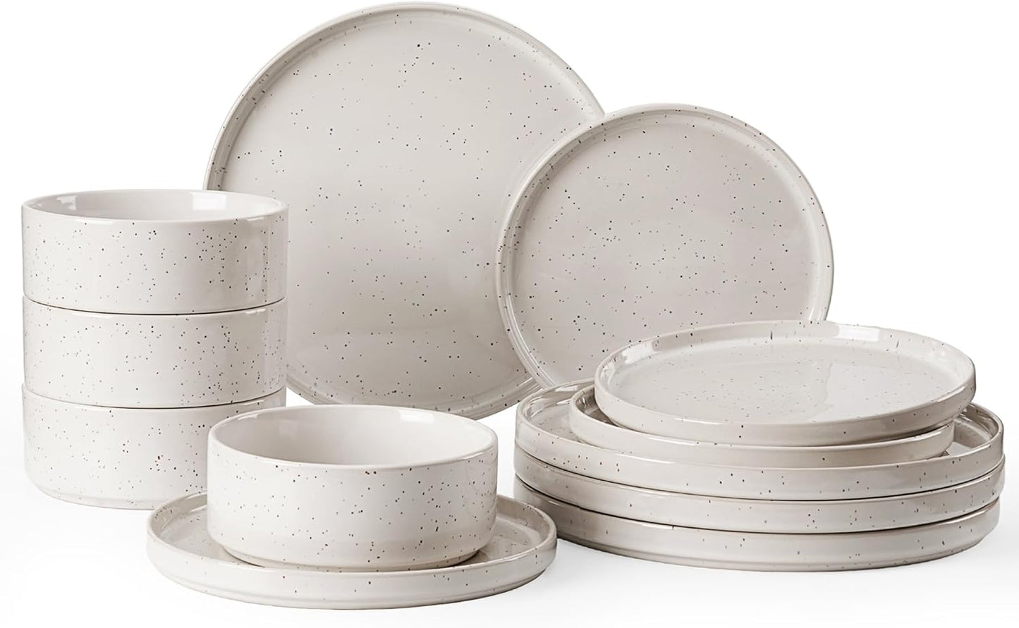 Famiware Nebula Plates and Bowls Set for Elegant Dining