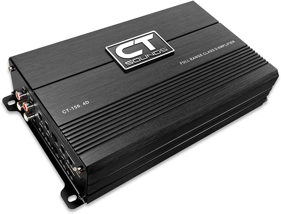CT Sounds CT-150.4D Full-Range Class D 4 Channel Amplifier