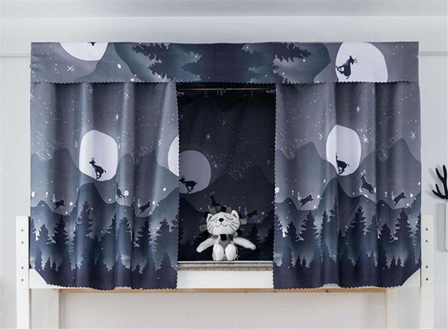 Dorm Privacy Curtain for Bunk Beds - MioCloth