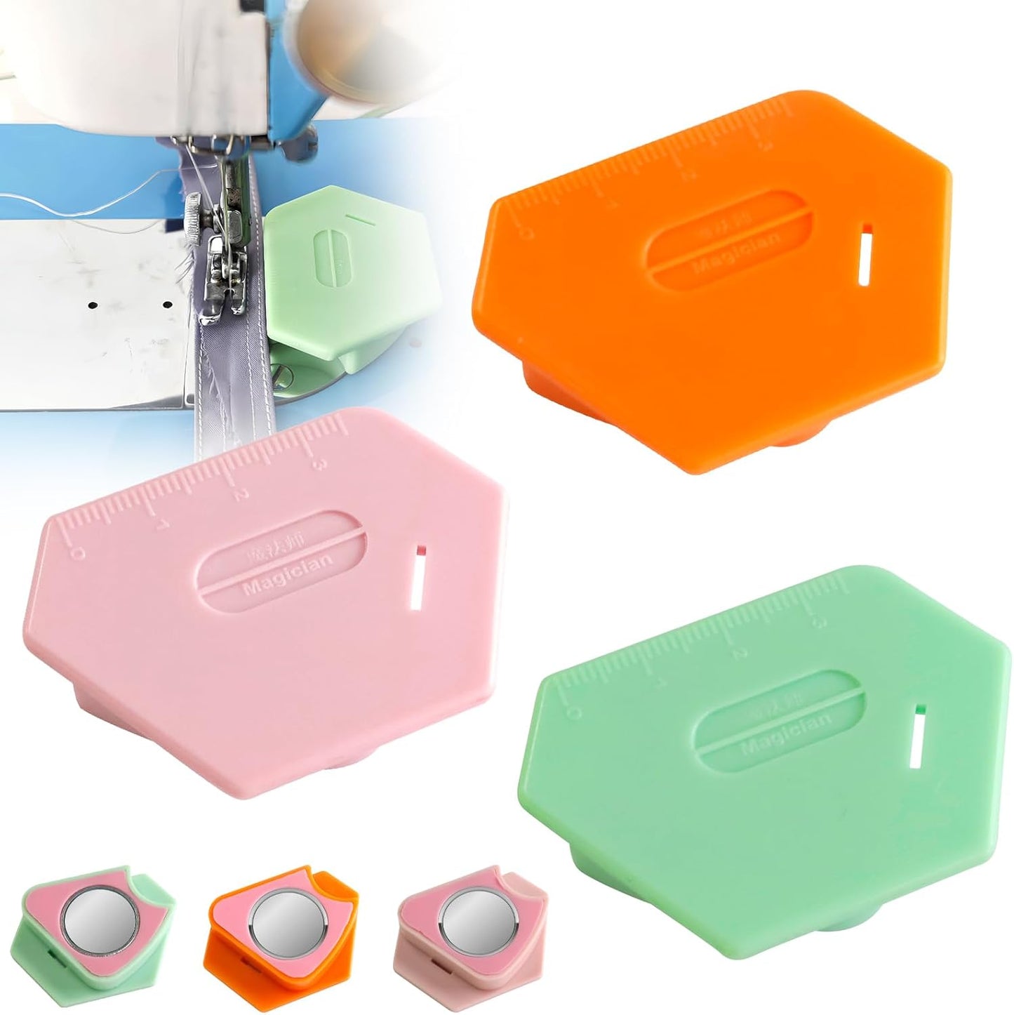 Lukinuo Magnetic Hemmer Guide Set - Perfect Sewing Precision