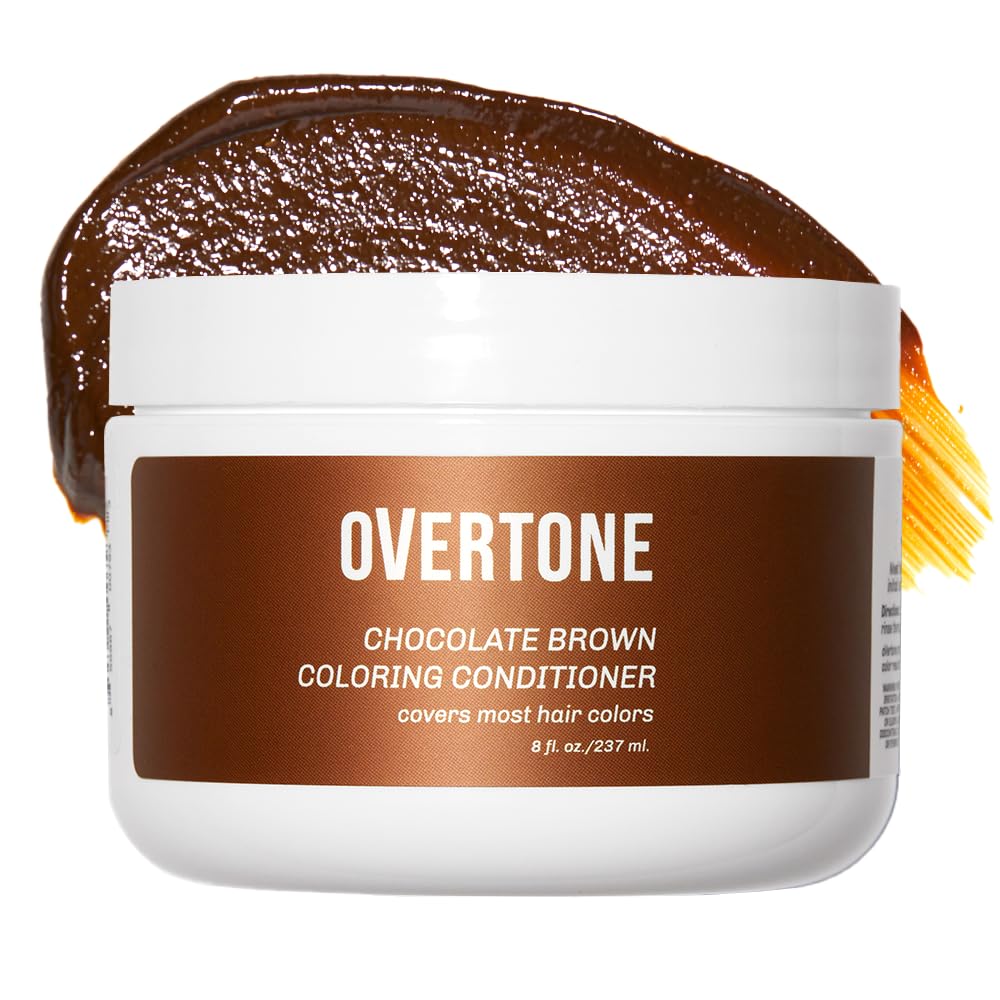 Vibrant Chocolate Brown Hair - Enriched Formula! oVertone 8oz