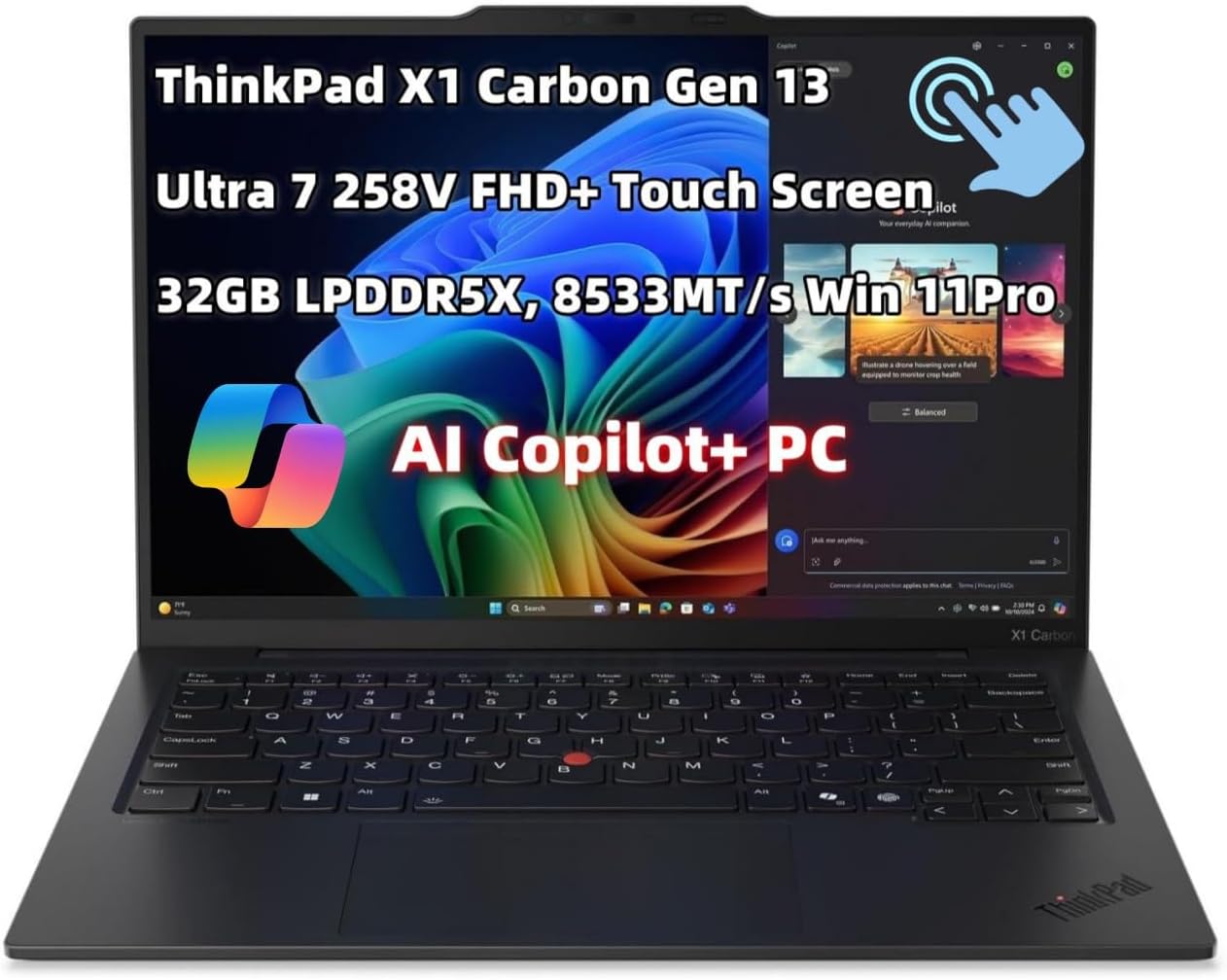 ThinkPad X1 Carbon Gen 13 Aura Edition Laptop with Touch Screen