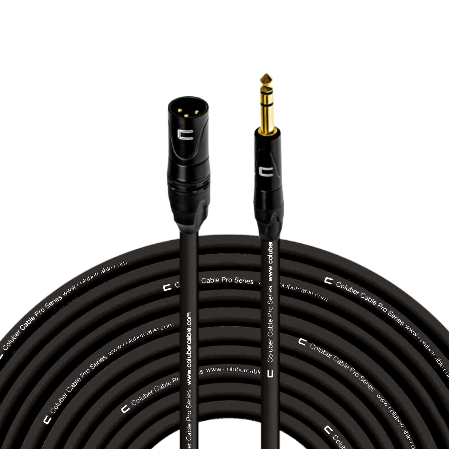 Balanced XLR Cable Male to 1/4 TRS - 150 Feet for Musicians