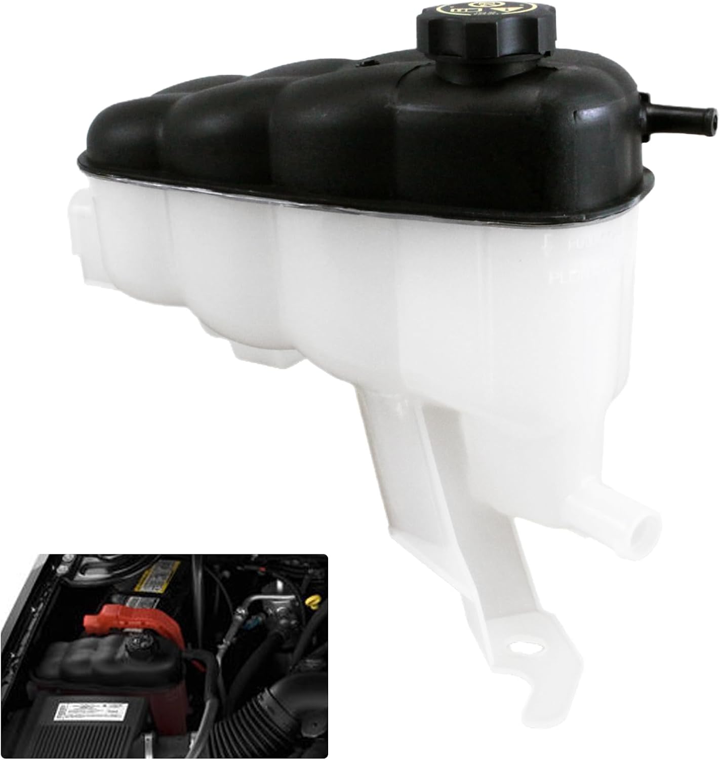 Engine Coolant Reservoir Tank Compatible with Cadillac and GMC
