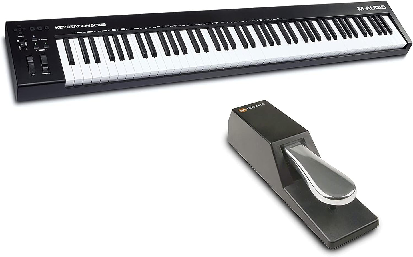 Keystation 88 MIDI Keyboard Controller for Music Production