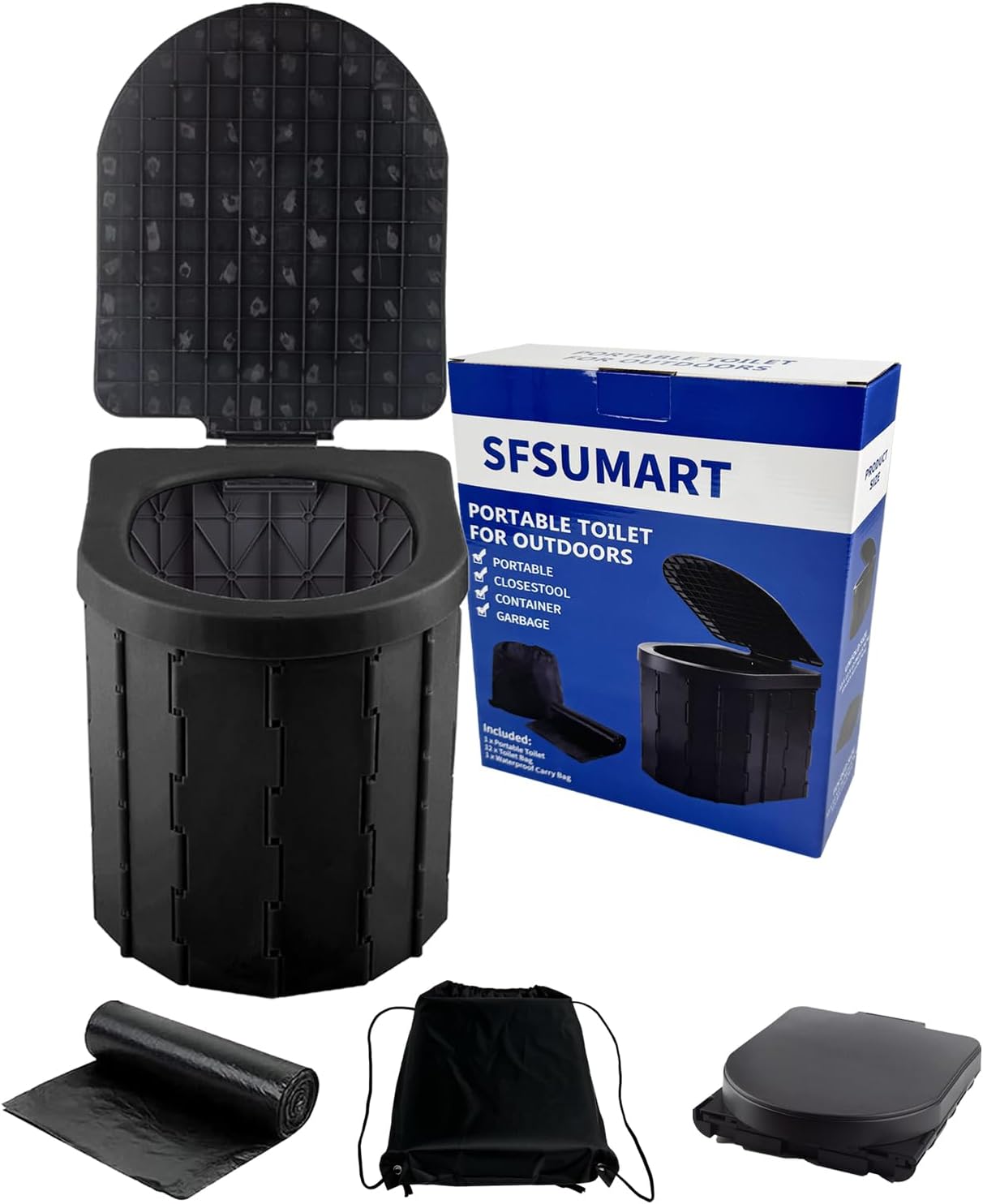 Portable Emergency Toilet for Ultimate Hygiene