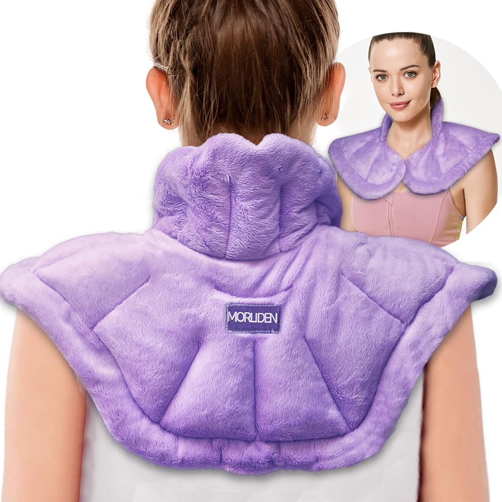 Microwaveable Neck & Shoulder Heat Wrap, MORLIDEN