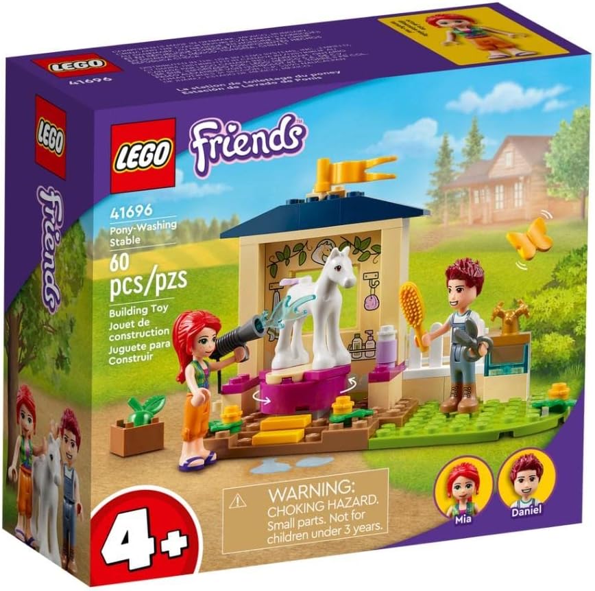 LEGO Friends Pony-Washing Stable: Fun Playset for Imaginative Kids!