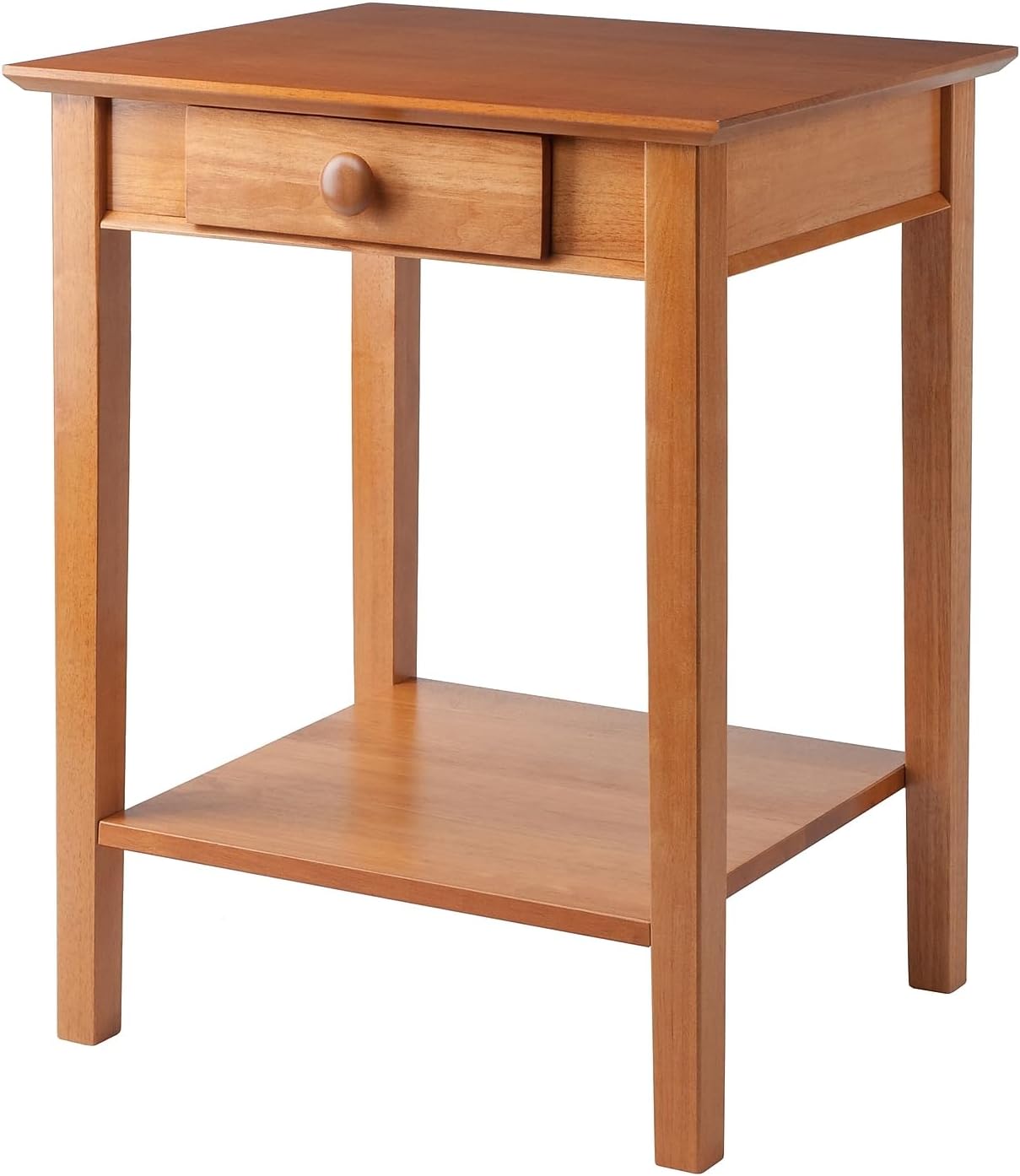 Honey Beech Wood End Table | Winsome
