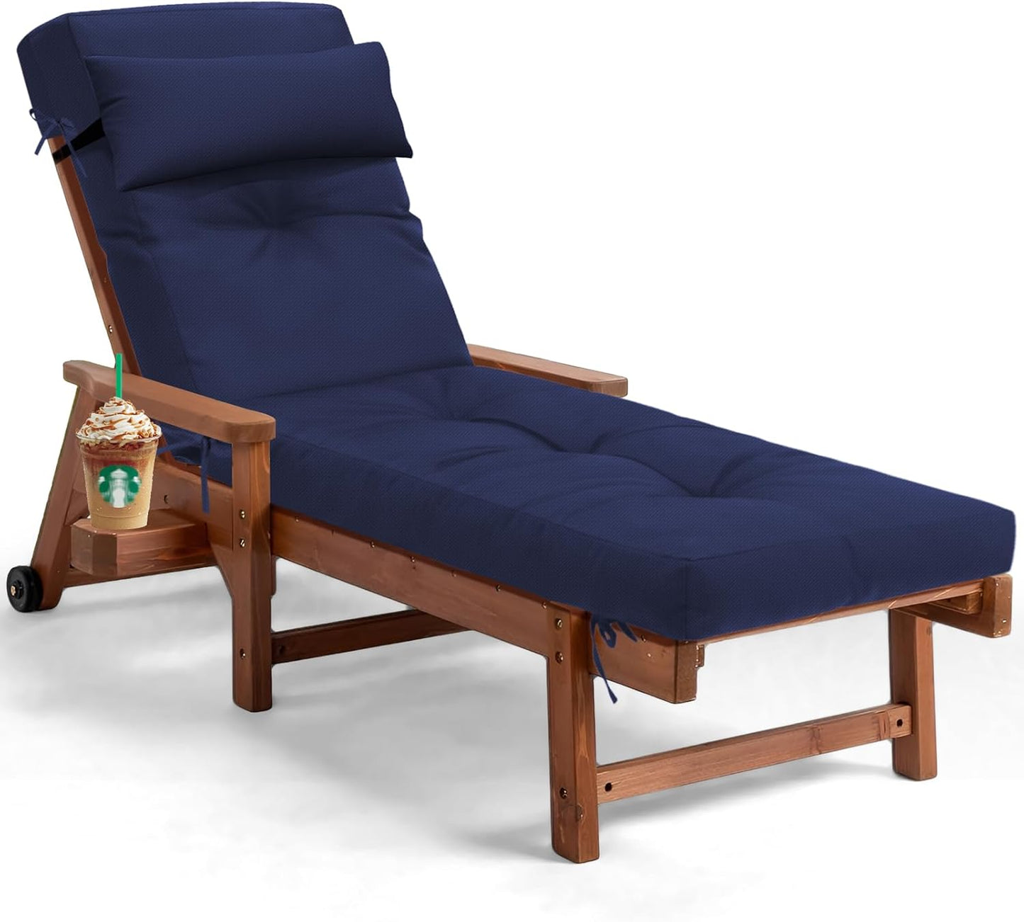 Waterproof Lounge Chair Cushion Outdoor for Comfortable Relaxation