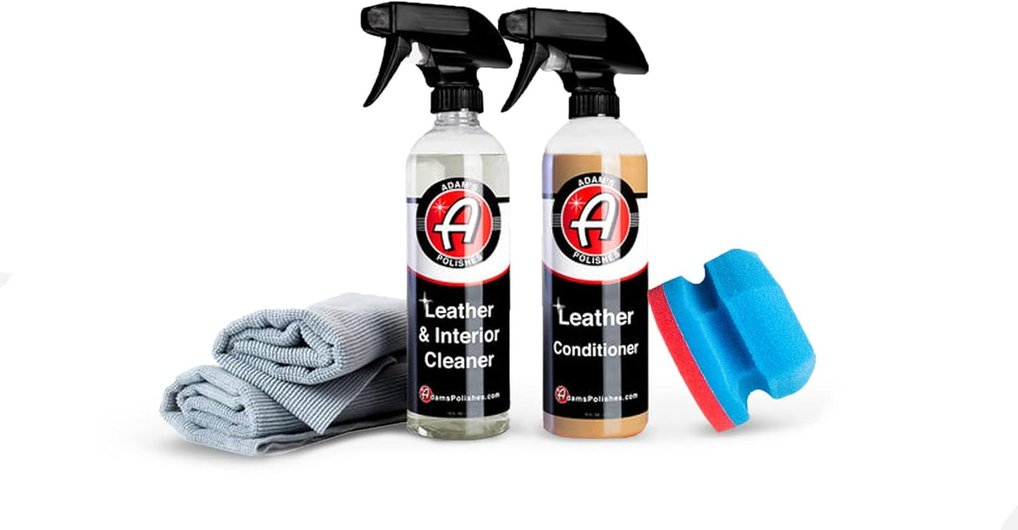 Adam's Leather Care Kit - UV Protection & Conditioning