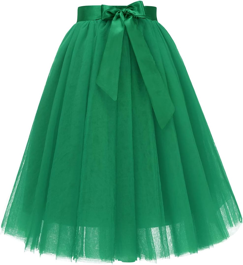 Knee Length Tulle Skirt for Women - Perfect for Any Occasion