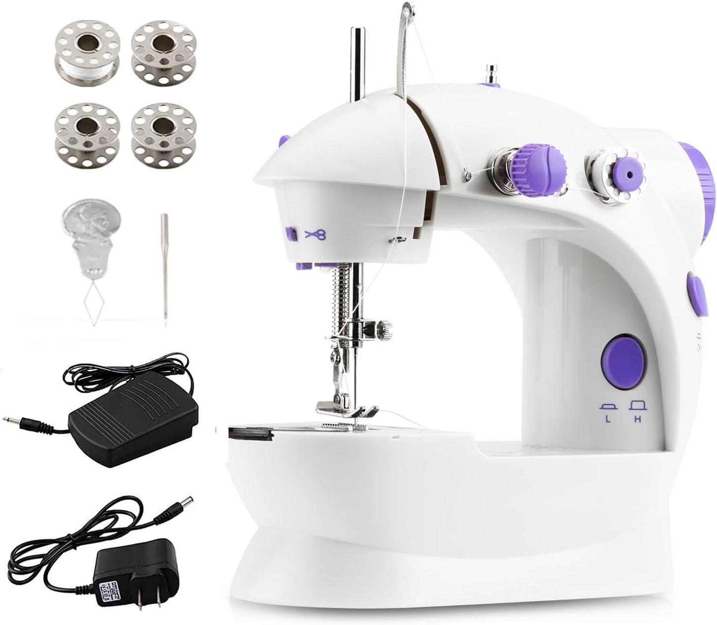 Compact Electric Sewing Machine for Easy Crafting