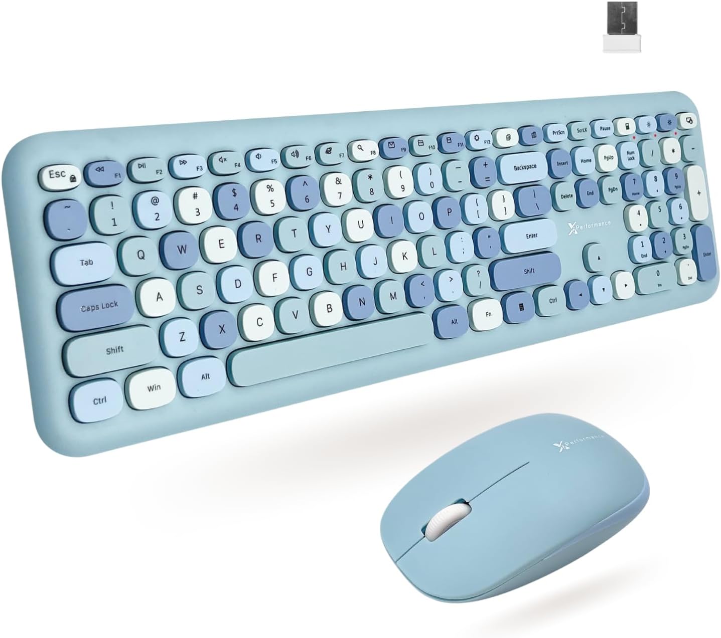 X9 Cute Keyboard and Mouse Combo for Colorful Workspace Fun