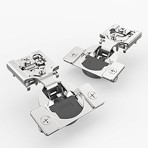 60 Pack Soft Close Cabinet Hinges for Kitchen Cabinet Doors