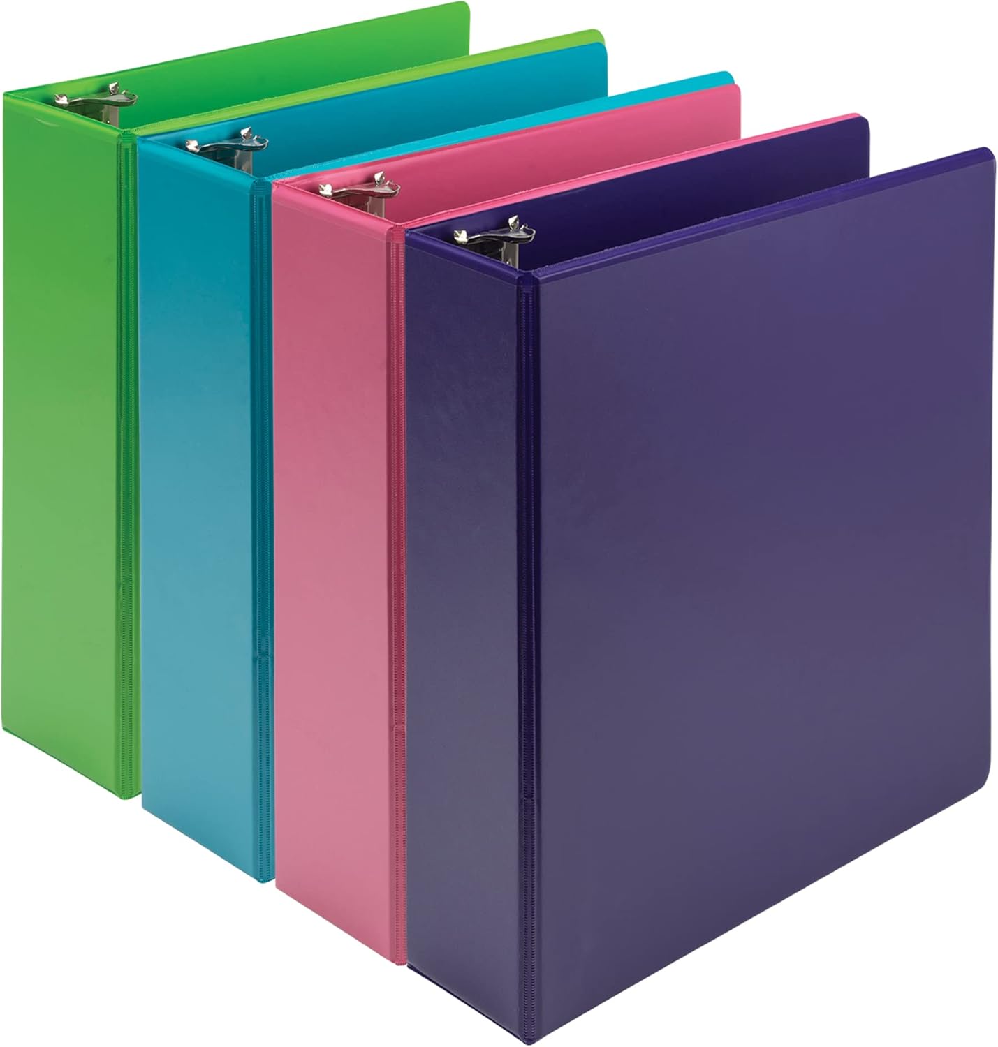 Samsill Plant-Based 3 Inch Durable Round Ring Binder Set