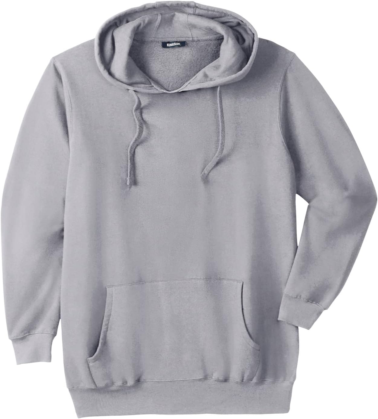 KingSize Men's Big & Tall Fleece Pullover Hoodie for Comfort