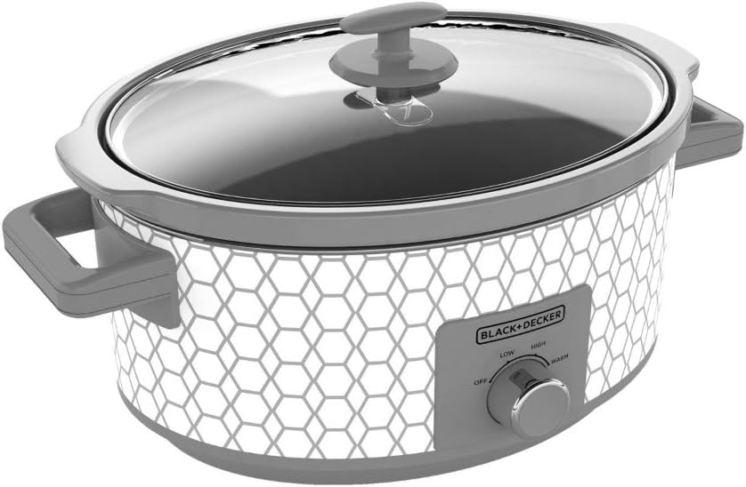 BLACK+DECKER 7 Quart Dial Control Slow Cooker for Easy Meals