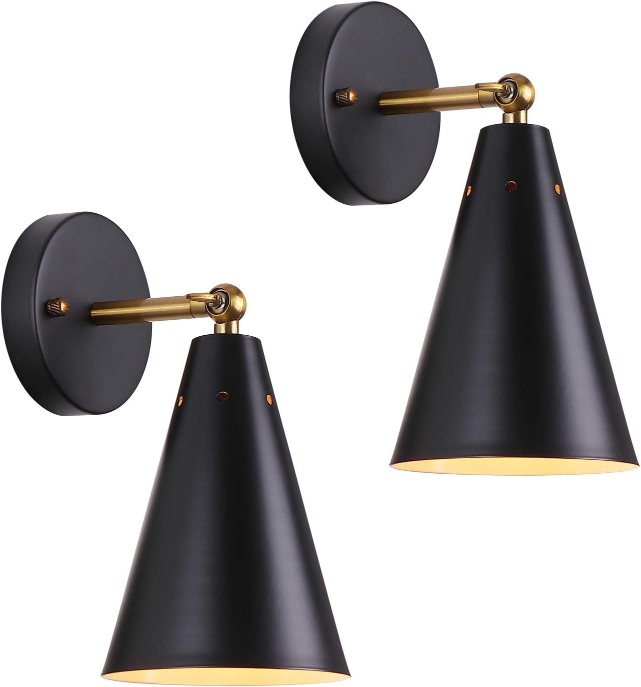 Modern Black Wall Sconces Lighting for Stylish Home Decor